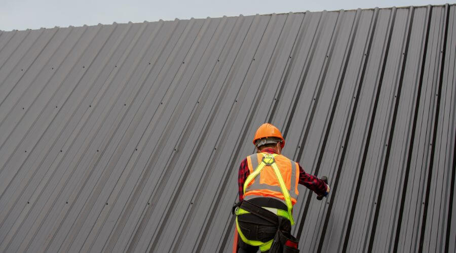 Professional metal roof installation services in Mud Butte, SD