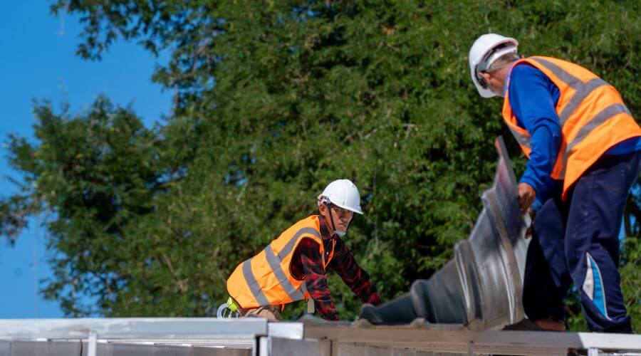 Professional metal roof installation in Mud Butte, SD